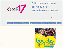 Tablet Screenshot of oms17.com